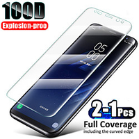 Full Cover Tempered Glass For Samsung Galaxy S10 Plus Glass S9 S8 Screen Protector S10 Lite S7 Edge Note 10 S10 lite Protection