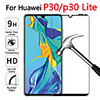 Full Coverage Tempered Protective glass For Huawei P30 Lite/P30/P30 Pro Screen Protector glass