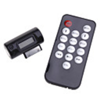 Full Range FM Transmitter Add-on with IR Remote for iPhone 2G/3G/3GS