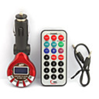 Full Range FM Transmitter/MP3 Player with Remote Control (USB Host/2.5mm/3.5mm Line-In)