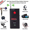 Full Range Scan Wireless Spy Camera GPS RF Bug Signal Detector Wireless Spy Camera GSM Device Tracer Finder With Compass