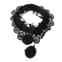 Fur Collar Lace Detachable Collar Necklace