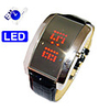 Future Design - Big Screen Red LED Watch with DIY Own Words Rolling Screen