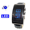 Future Design - Blue LED Watch with DIY Own Words Rolling Screen
