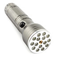 FX 15 1 LED Flashlight 3XAAA Mid-button Switch 3-mode