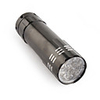 FX-709B 9 LED Mini Flashlight 3XAAA Black