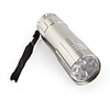 FX-709B 9 LED Mini Flashlight 3XAAA Gray