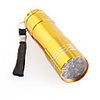FX-709B 9 LED Mini Flashlight 3XAAA Yellow