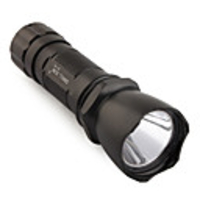 FX Small Sun ZY-118 3W LED Flashlight 3XAAA Black