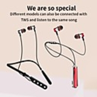 G1 Wireless Bluetooth 5.0 Earphone 9D Surround Bass Sport Headphone Neck Wearing Headset With Selfie Function For Phone Samsung Huawei