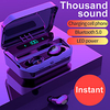 G12 Wireless Earbuds TWS Headphones Bluetooth5.0 Stereo with Charging Box for Travel Entertainment