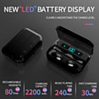 G12 Wireless Earbuds TWS Headphones Bluetooth5.0 Stereo with Volume Control IPX5 Mobile Power for Smartphones Smart Touch Control for Mobile Phone