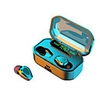 G20 Wireless Earbuds TWS Headphones Bluetooth5.0 Stereo with Charging Box IPX5 Auto Pairing Smart Touch Control for Sport Fitness