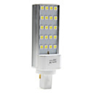 G24 5050 SMD 20-LED 200-250LM White Light Bulb (110-240V,  3-3.5W)