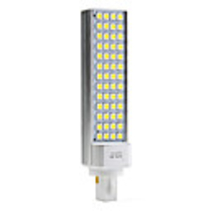 G24 5050 SMD 52-LED 520-600LM White Light Bulb (110-240V,  8-9W)