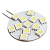 G4 12x5050 SMD White Light LED Bulb for Car Signal Lamp CANBUS (12V)