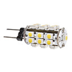 G4 1.5W 25x3528 SMD 120-140LM 3000-3500K Warm White Light LED Corn Bulb (12V)