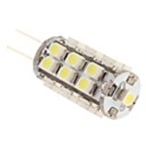 G4 1.5W 25x3528 SMD 125-150LM 5500-6500K Natural White Light LED Spot Bulb (12V)