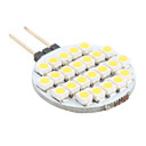 G4 24 SMD LED Car Warm White Light Bulb
