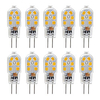 G4 2.5W LED Bulb 10 Pack LED Bi-pin G4 Base 20W Halogen Bulb Replacement Warm White /Cold White DC12V miniinthebox