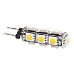 G4 2W 13x5050 SMD 160-180LM 3000-3500K Warm White Light LED Corn Bulb (12V)