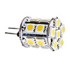 G4 3.5W 18x5050 SMD 280-300LM 3000-3500K Warm White Light LED Corn Bulb (12V)