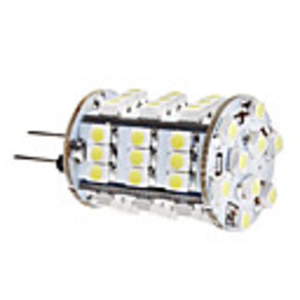 G4 3.5W 54x3528 SMD 240-260LM 6000-6500K Natural White Light LED Corn Bulb (12V)