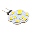 G4 4.5W 9x5630 SMD 400-430LM 3000-3500K Warm White Light Lotus Shaped LED Spot Bulb (12V)