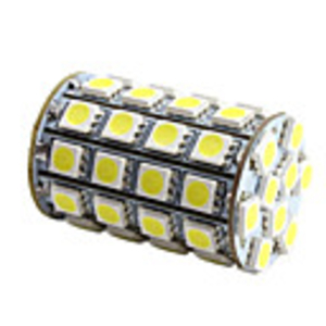 G4 49x5050 SMD 6000-6500K Natural White Light LED Corn Bulb (12V)