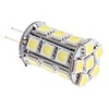 G4 4W 24x5050 SMD 390LM 5500-6500K Natural White Light LED Spot Bulb (12V)