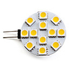 G4 5050 SMD 12-LED Warm White 120-130LM Light Bulb (AC/DC/12V,  2-2.5W)