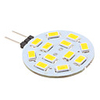 G4 6W 12x5630 SMD 500-560LM 3000-3500K Warm White Light LED Spot Bulb (12V)