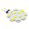 G4 6W 12x5630 SMD 500-560LM 3000-3500K Warm White Light Lotus Shaped LED Spot Bulb (12V)