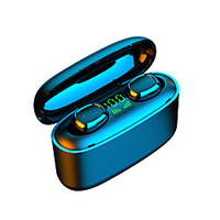 G5S TWS Mini Bluetooth Earbuds Fingerprint Touch Power Bank Hifi Sound True Wireless Earphones IPX7 Waterproof Headset With 3500mAh Large Capcity Charging Box miniinthebox