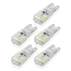 G9 14LED 4W 2835SMD 450-550 lm LED Bi-pin Lights Warm White Cool White Dimmable Led Corn Bulb Chandelier Lamp 5PCS miniinthebox