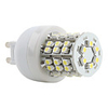G9 3528 SMD 48-LED 150Lm 5500-6500K White Light Bulb (3W,  230V)
