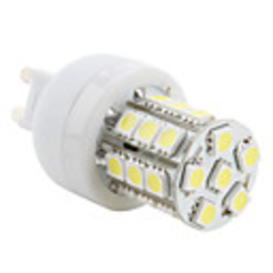 G9 5050 SMD 27-LED 5500-6500K 300Lm White Light Bulb (3.5W 230V)