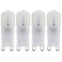 G9 LED Corn Light 220V SMD 2835 Bulb Spotlight for Chandelier Replace 30W 40W 50W Halogen Lamp 14 LEDs 4pcs miniinthebox