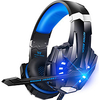 G9000 Gaming Headsets KOTION EACH Headset Over-ear Wired Game Earphones Gaming Headphones Deep Bass Stereo Casque with Microphone Mic for PS4 new XBox PC Computer Laptop Gamer miniinthebox