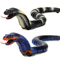 Gags Practical Joke Gag toys Rattlesnake Toy Snake Animal Cobra Rechargeable Remote Control / RC Halloween ABS Kid