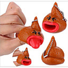 Gags Practical Joke Squeeze Toy / Sensory Toy Family Poop Stress and Anxiety Relief Strange Toys highly stretchy Soft Plastic For Adults