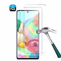 galaxy a51 tempered glass screen protector,  [3d touch][anti scratch][anti-fingerprint][bubble free] easy installation screen protector for samsung galaxy a51 (2-pack)