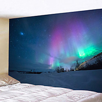 Galaxy Wall Tapestry Art Decor Blanket Curtain Hanging Home Bedroom Living Room Decoration Polyester miniinthebox