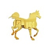 Galloping Horse / Animals Wall Stickers Mirror Wall Stickers Decorative Wall Stickers,  Acrylic Home Decoration Wall Decal Wall Decoration 1pc