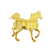 Galloping Horse / Animals Wall Stickers Mirror Wall Stickers Decorative Wall Stickers,  Acrylic Home Decoration Wall Decal Wall Decoration 1pc
