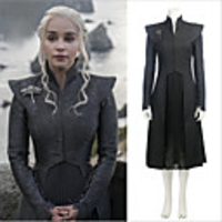 Game of Thrones Dragon Mother Dress Cosplay Costume Masquerade Women