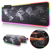 gaming mouse pad rgb mouse pad gamer computer mousepad rgb backlit mause pad large mousepad xxl for desk keyboard led mice mat miniinthebox