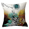 Garden Pastoral Double Side Cushion Cover 1PC Soft Decorative Square Throw Pillow Cover Cushion Case Pillowcase for Sofa Bedroom Livingroom Outdoor Superior Quality Machine Washable Outdoor Cushion for Sofa Couch Bed Chair miniinthebox