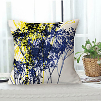Garden Pastoral Double Side Cushion Cover 1PC Soft Decorative Square Throw Pillow Cover Cushion Case Pillowcase for Sofa Bedroom Livingroom Outdoor Superior Quality Machine Washable Outdoor Cushion for Sofa Couch Bed Chair miniinthebox