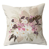 Garden Pastoral Double Side Cushion Cover 1PC Soft Decorative Square Throw Pillow Cover Cushion Case Pillowcase for Sofa Bedroom Livingroom Outdoor Superior Quality Machine Washable Outdoor Cushion for Sofa Couch Bed Chair miniinthebox